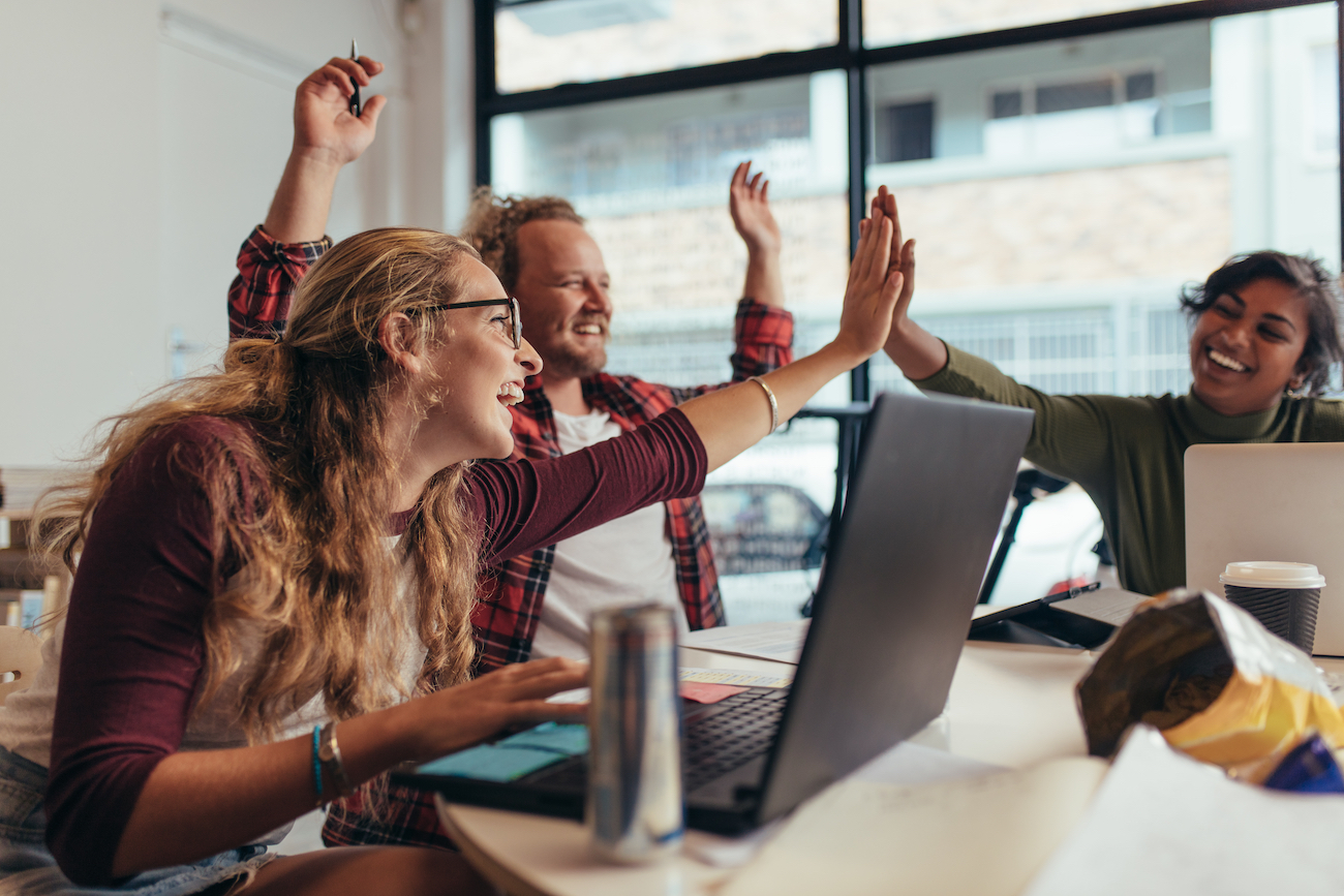 Why a high five is the most important thing you can do with your day