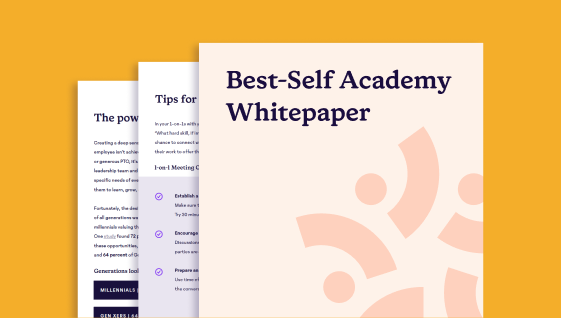 Best-Self Academy Whitepaper