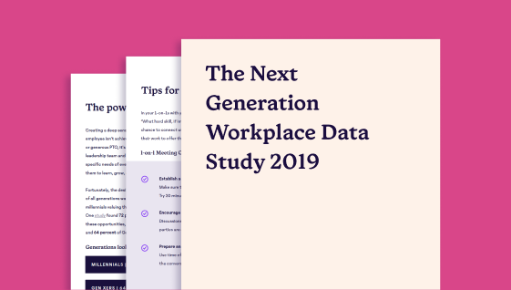 The Next Generation Workplace Data Study 2019